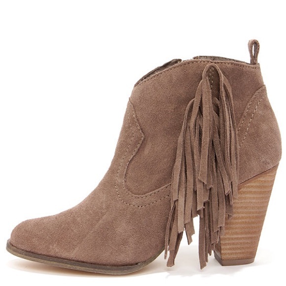 steve madden suede booties